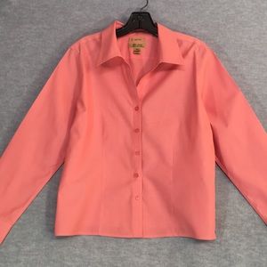 GOLD LABEL Non-Iron Westbound Petites Wrinkle Free Fitted Button Up Shirt